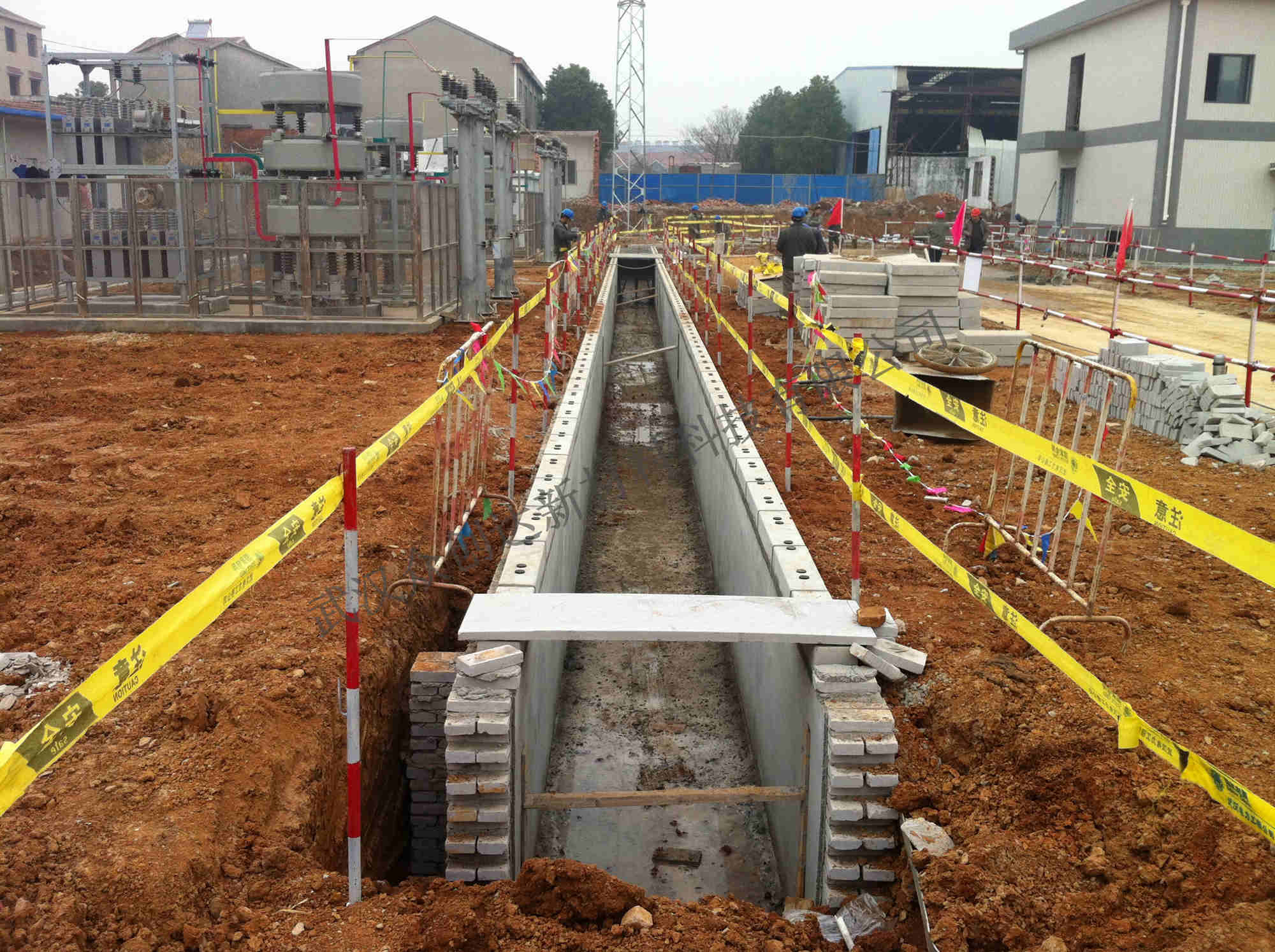 宜昌五峰縣五峰鎮柳橋35KV變電項目(圖1)